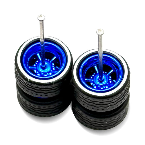 Cragar Blue White Line Electroplated 11mm / 11mm