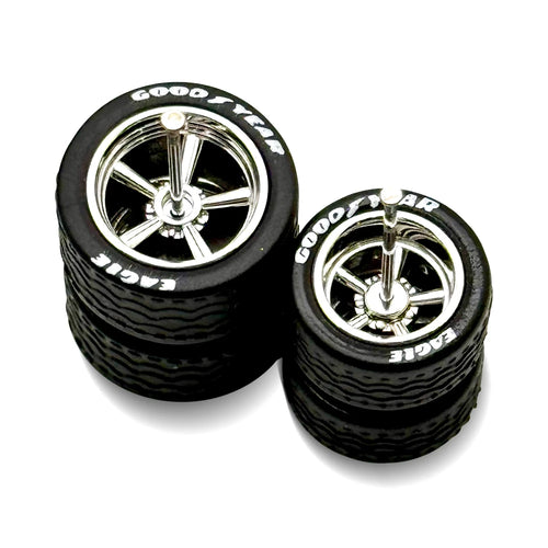 Cragar Chrome Lettered Staggered 13 / 15mm