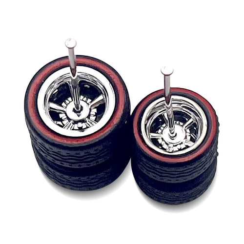 Cragar Chrome Red Line Electroplated 11mm / 13mm