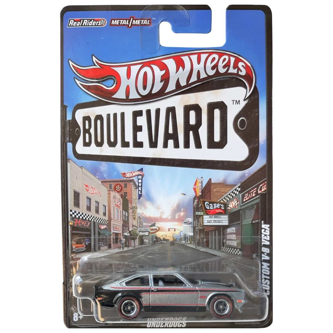 Hot Wheels 1:64 Custom V-8 Vega Metallic Gray