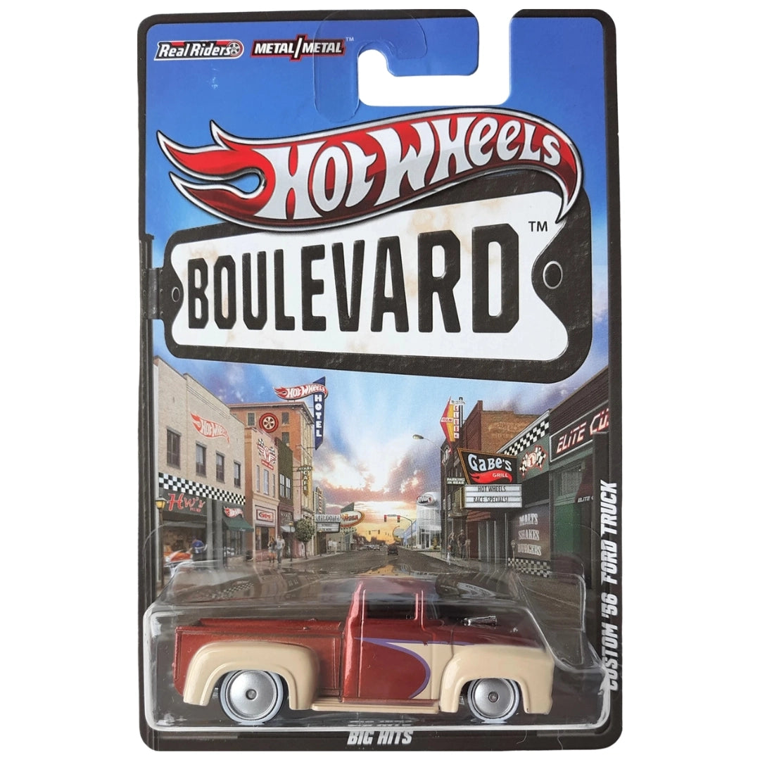 Hot Wheels 1:64 Custom '56 Ford Truck Copper and Beige