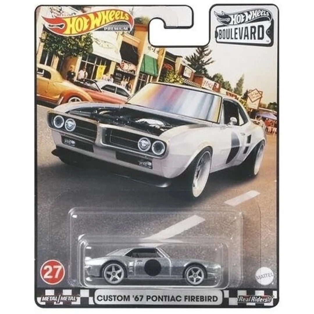 Hot Wheels 1:64 Custom '67 Pontiac Firebird ZAMAC