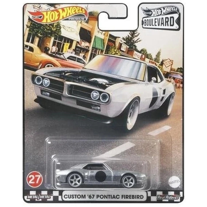 Hot Wheels 1:64 Custom '67 Pontiac Firebird ZAMAC