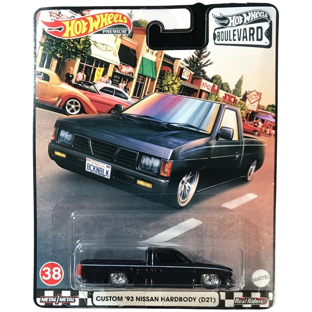 Hot Wheels 1:64 Custom '93 Nissan Hardbody (D21) Black