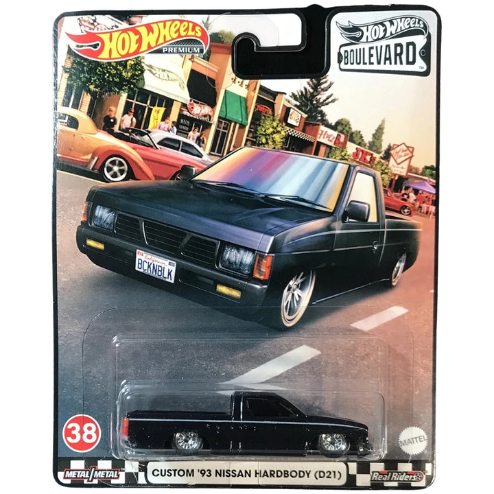 Hot Wheels 1:64 Custom '93 Nissan Hardbody (D21) Black