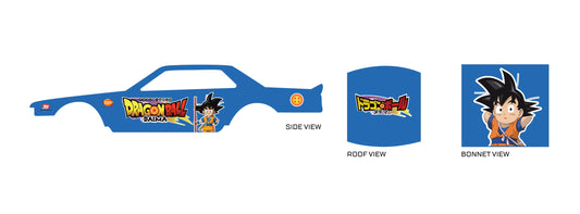 Goku Dragon ball Daima 06 model car decal