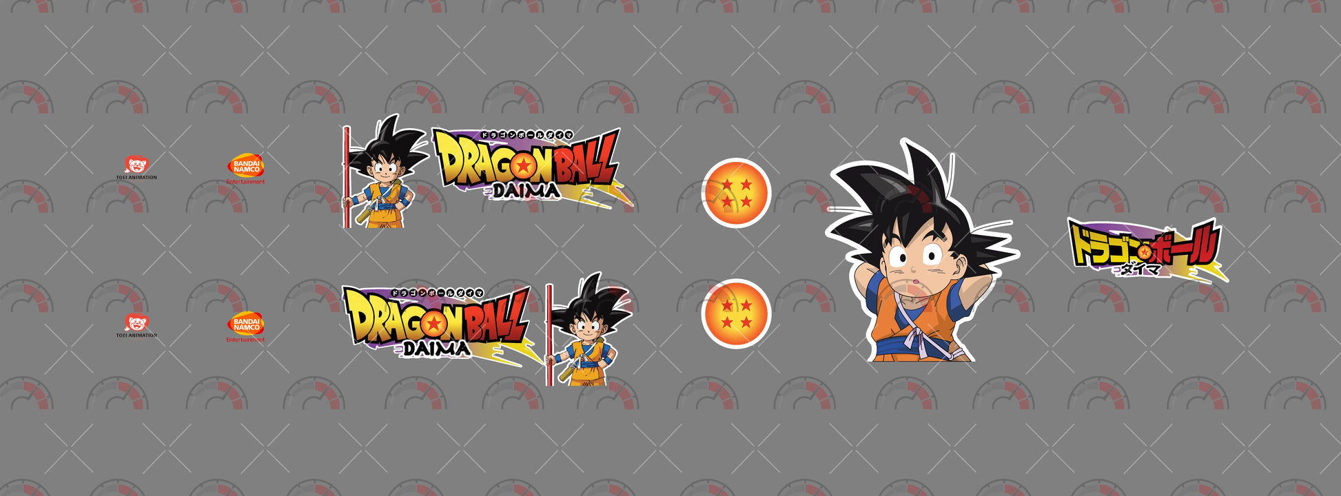 Goku Dragon ball Daima 06 model car decal