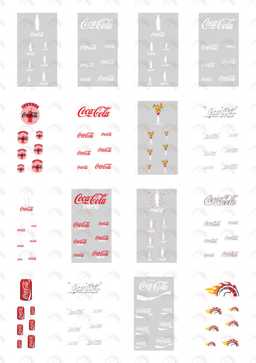 Coca Cola Bottle Square