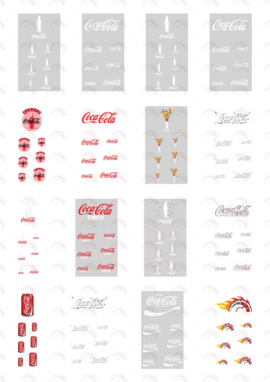 Coca Cola Bottle Square