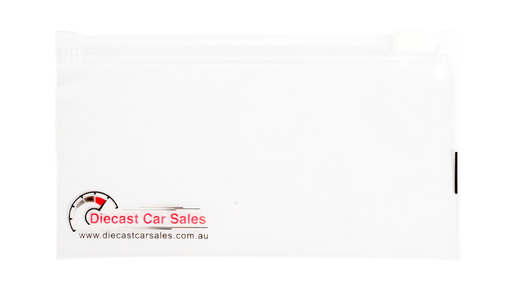 Clear Zipper Storage Bags for Diecast Cars & Decal Singles (30 Micron)