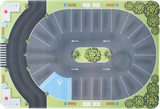 Oval Parking Mat