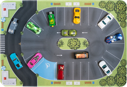 Oval Parking Mat