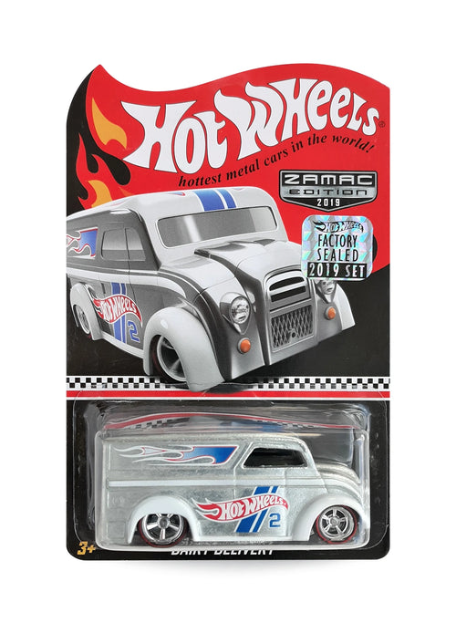 Hot Wheels Walmart Exclusive ZAMAC Editions 2019 Dairy Delivery 1:64 – ZAMAC