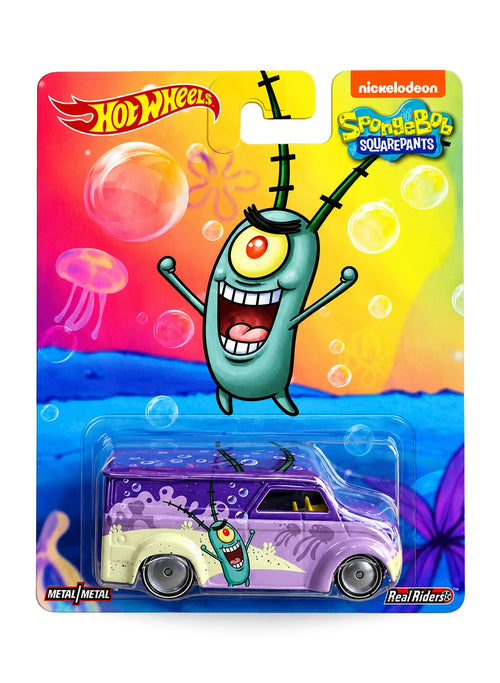 Hot Wheels Pop Culture 2015 SpongeBob SquarePants Dairy Delivery 1:64 – Metalflake Purple top w/ Light Purple bottom