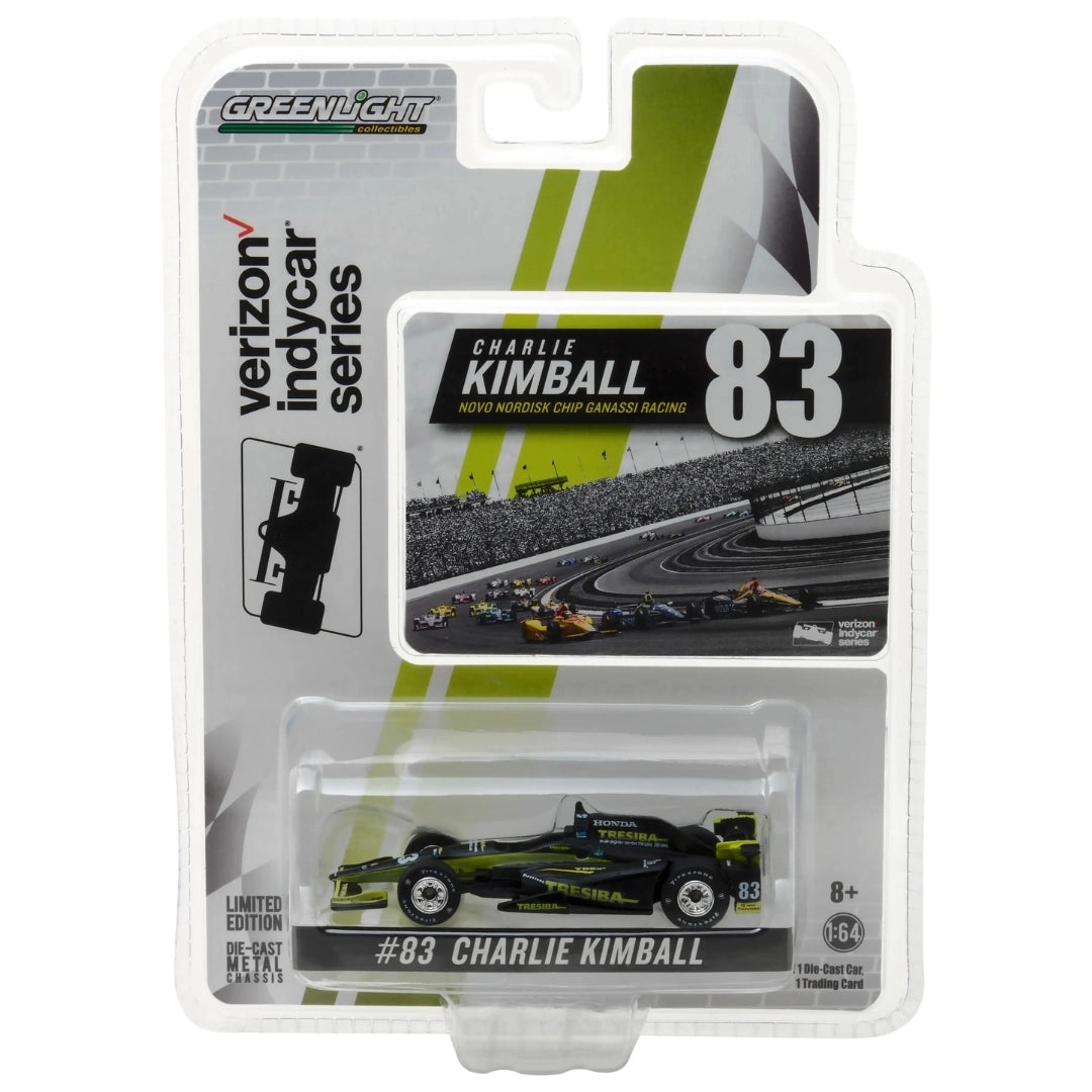 Dallara IndyCar - Black & Green (#83 Charlie Kimball – Tresiba)