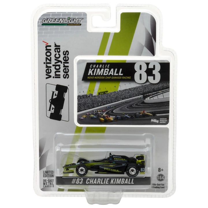Dallara IndyCar - Black & Green (#83 Charlie Kimball – Tresiba)