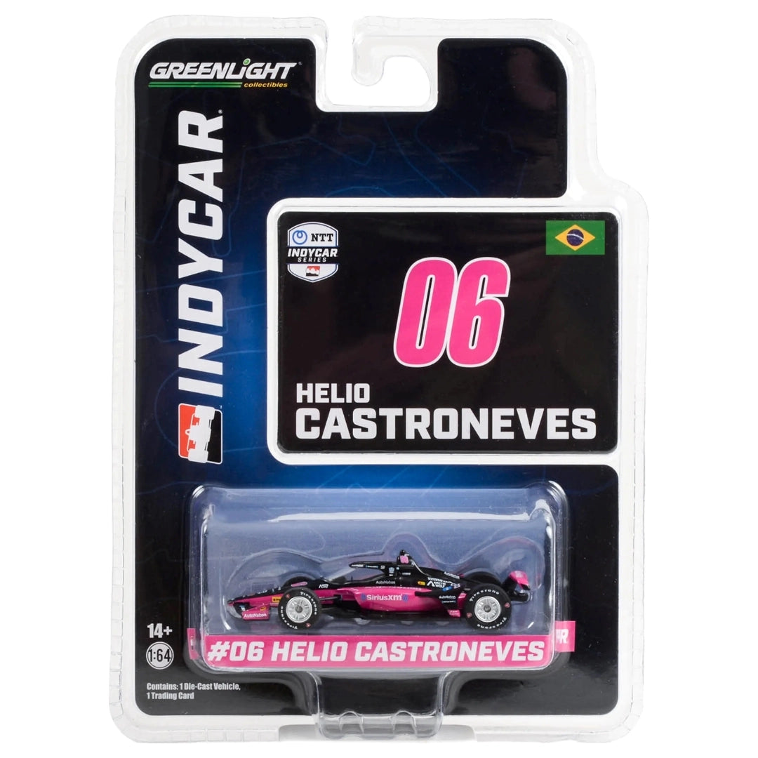 Dallara IndyCar - Black & Pink (#06 Helio Castroneves – SiriusXM)