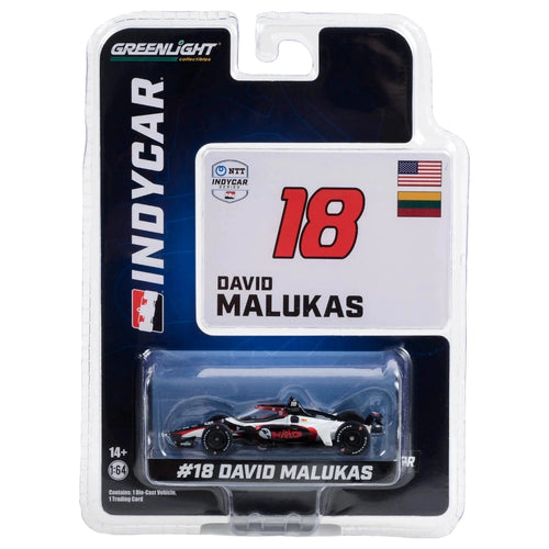 Dallara IndyCar - Black & White (#18 David Malukas – HMD Trucking)