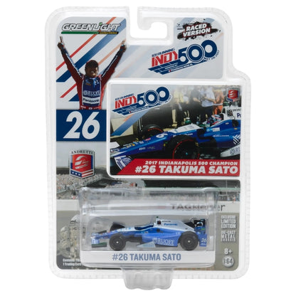 Dallara IndyCar - Blue (#26 Takuma Sato – Ruoff Mortgage, Indy 500 Raced Version)
