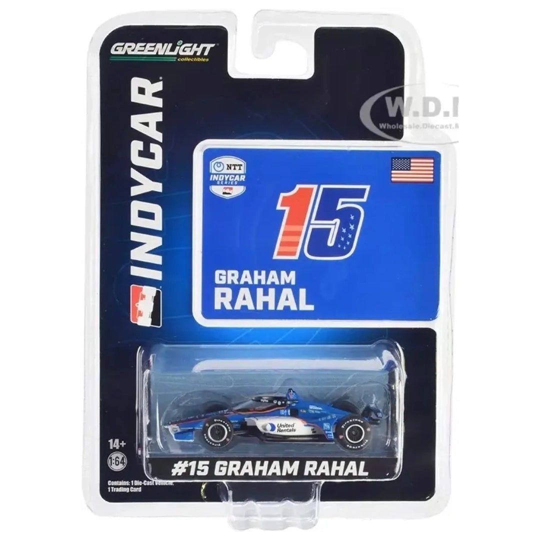 Dallara IndyCar - Blue & White (#15 Graham Rahal – United Rentals)