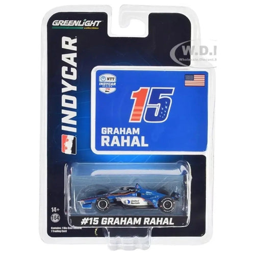 Dallara IndyCar - Blue & White (#15 Graham Rahal – United Rentals)