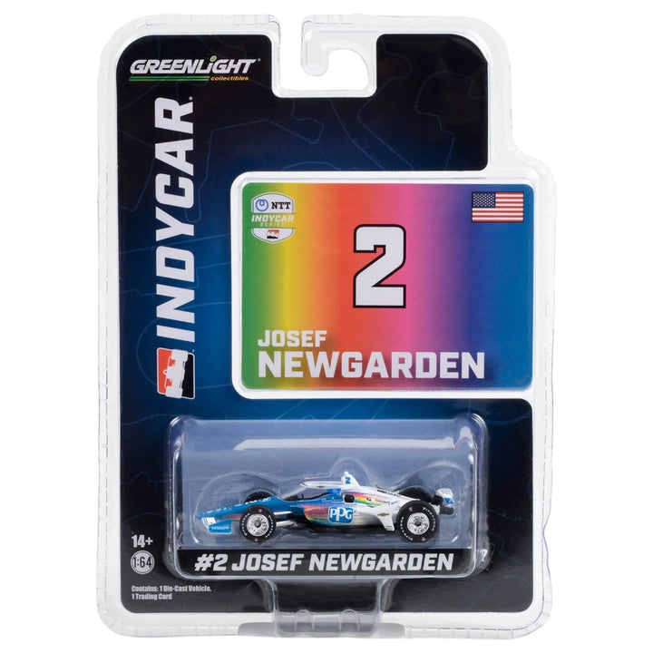 Dallara IndyCar - Blue & White (#2 Josef Newgarden – PPG)
