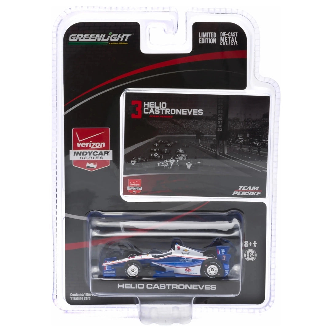 Dallara IndyCar - Blue & White (#3 Helio Castroneves – Verizon)
