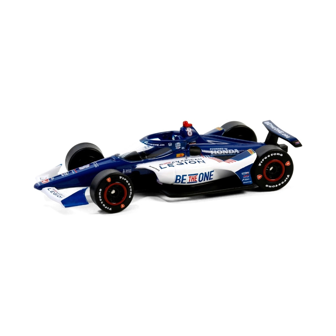 Dallara IndyCar - Blue & White (#8 Linus Lundqvist)