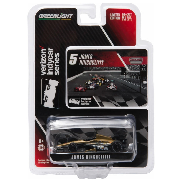 Dallara IndyCar - Gold & Black (#5 James Hinchcliffe – Arrow Electronics)
