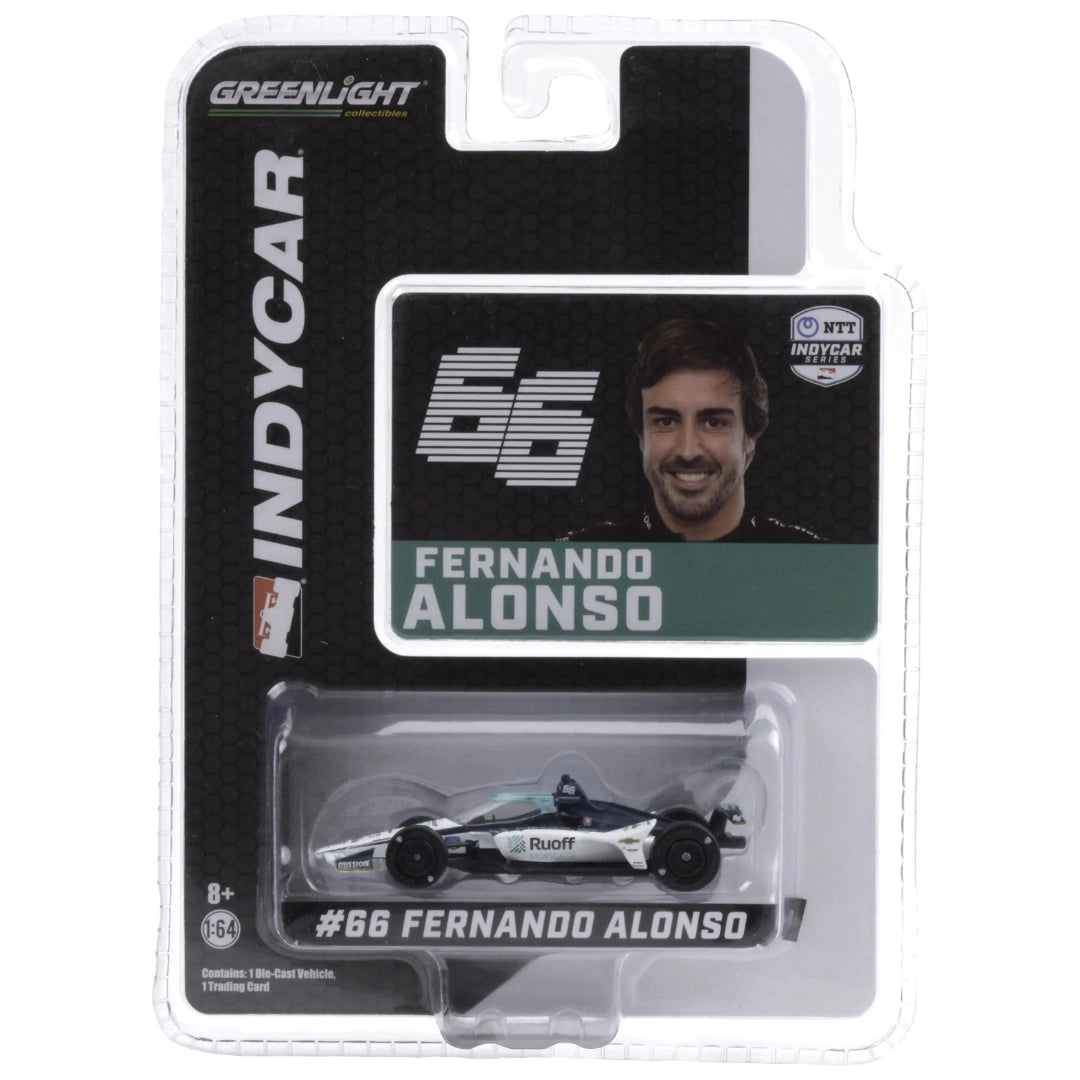 Dallara IndyCar - Green & White (#66 Fernando Alonso)