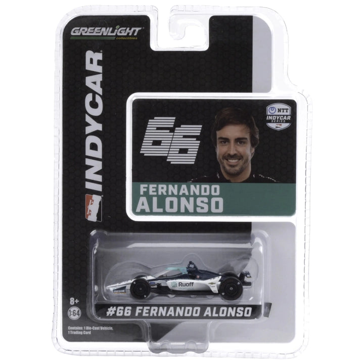 Dallara IndyCar - Green & White (#66 Fernando Alonso)