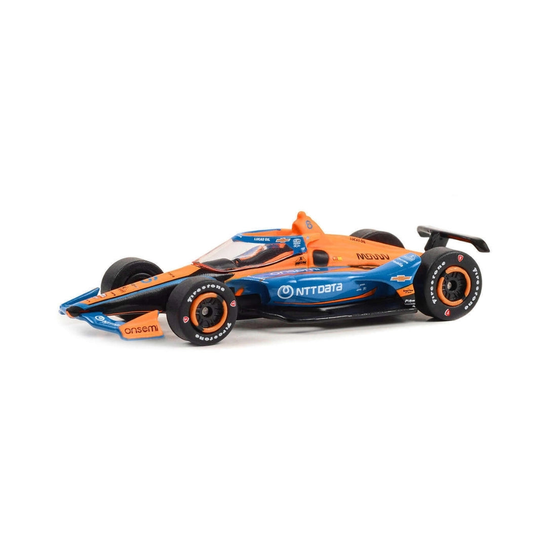 Dallara IndyCar - Orange & Blue (#6 Felix Rosenqvist – NTT DATA)