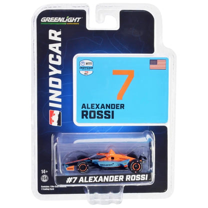 Dallara IndyCar - Orange & Light Blue (#7 Alexander Rossi)