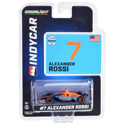 Dallara IndyCar - Orange & Light Blue (#7 Alexander Rossi)