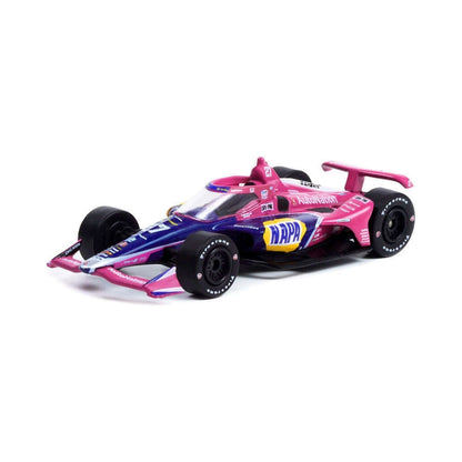 Dallara IndyCar - Pink & Blue (#27 Alexander Rossi – NAPA Auto Parts)