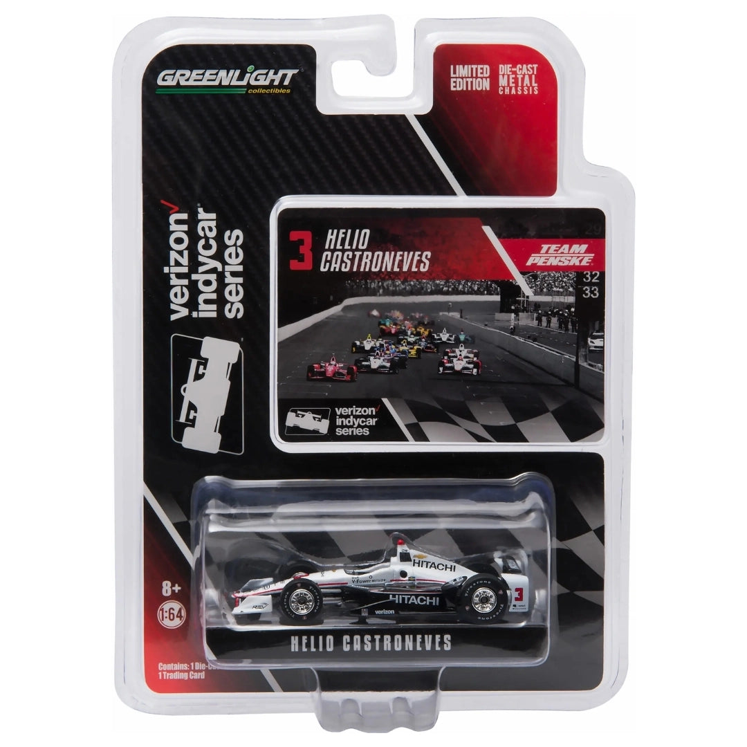 Dallara IndyCar - White & Black (#3 Helio Castroneves – Hitachi)