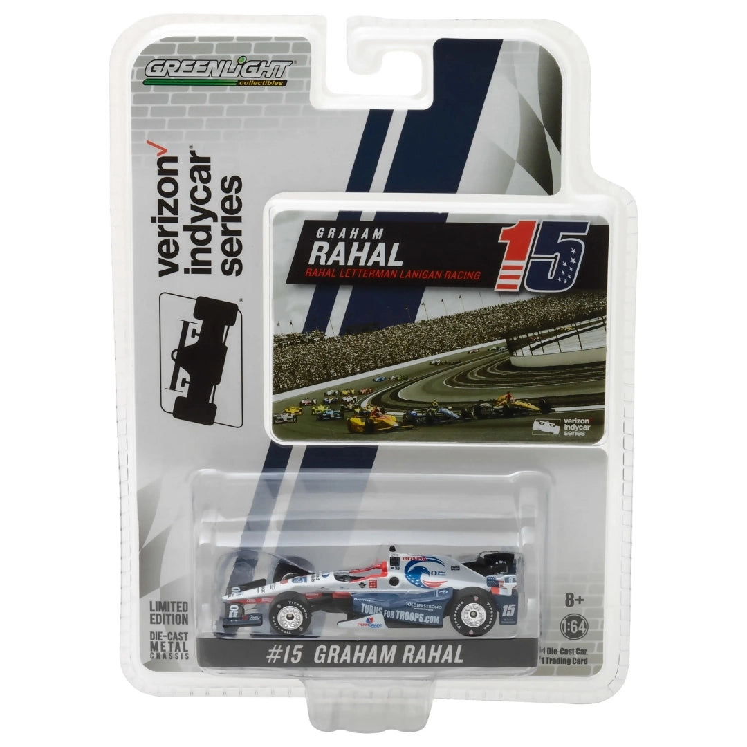 Dallara IndyCar - White & Blue (#15 Graham Rahal – SoldierStrong)