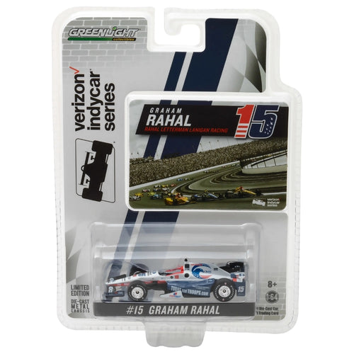 Dallara IndyCar - White & Blue (#15 Graham Rahal – SoldierStrong)