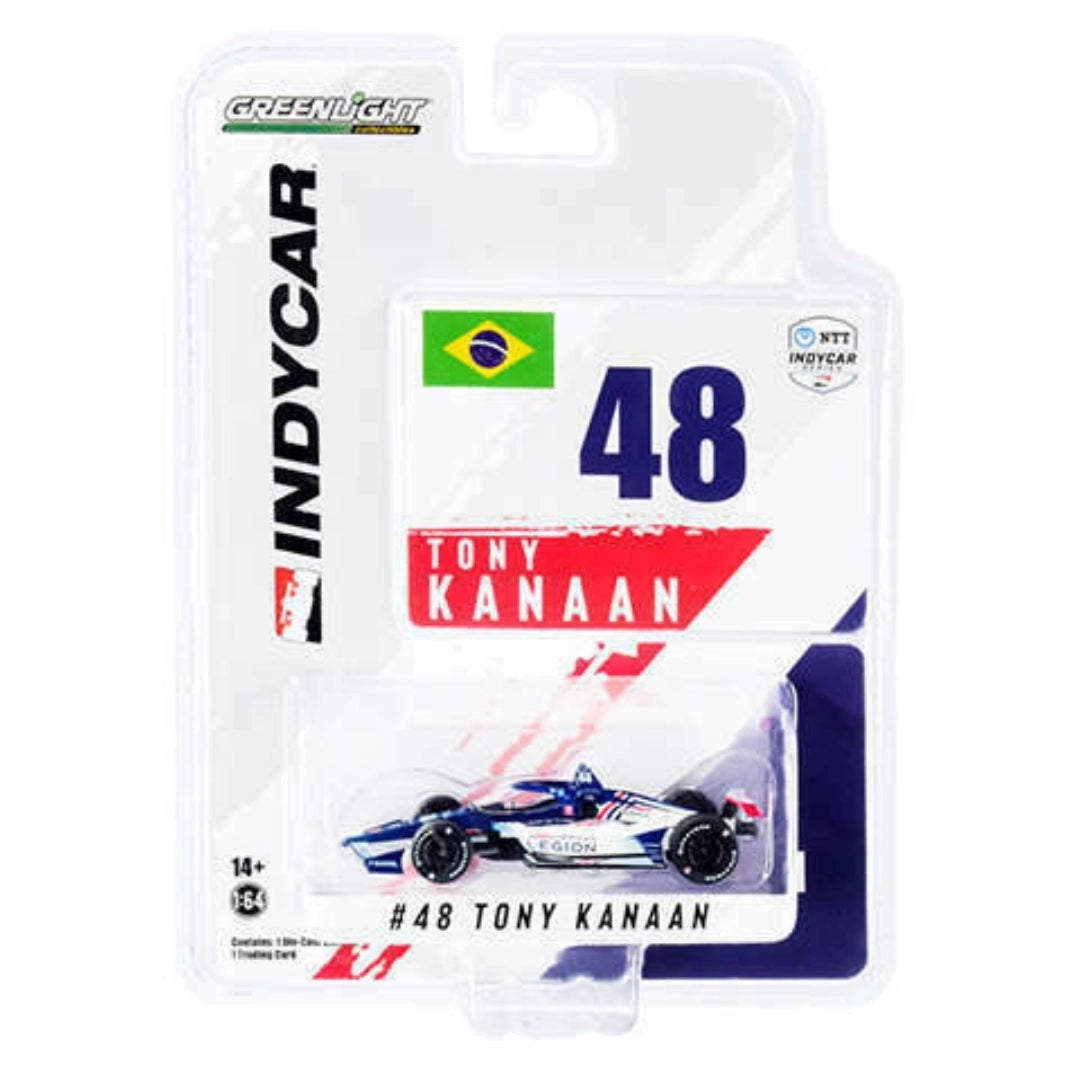 Dallara IndyCar - White & Blue (#48 Tony Kanaan – American Legion)