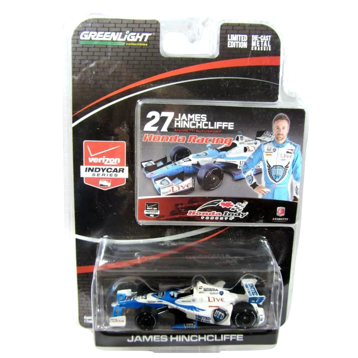 Dallara IndyCar - White & Blue (James Hinchcliffe – United Fiber & Data)