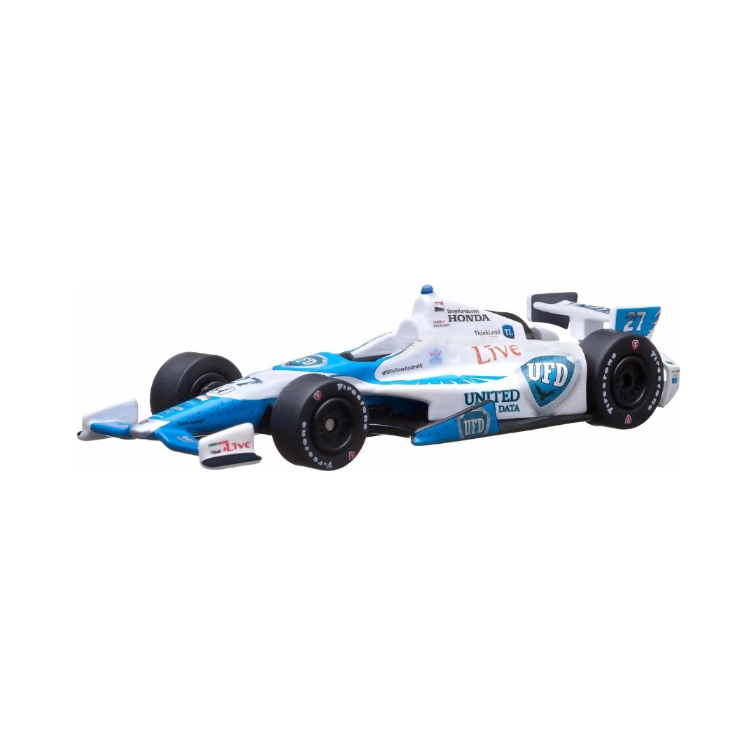 Dallara IndyCar - White & Blue (James Hinchcliffe – United Fiber & Data)