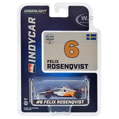 Dallara IndyCar - White & Orange (#6 Felix Rosenqvist)