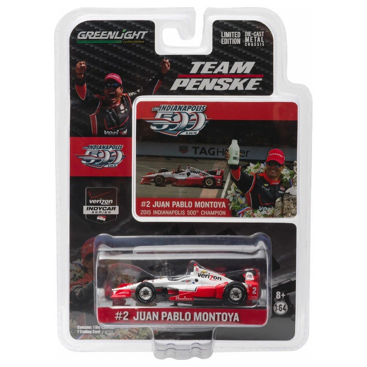 Dallara IndyCar - White & Red (#2 Juan Pablo Montoya – Verizon)