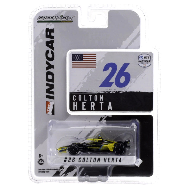 Dallara IndyCar - White & Yellow (#26 Colton Herta)