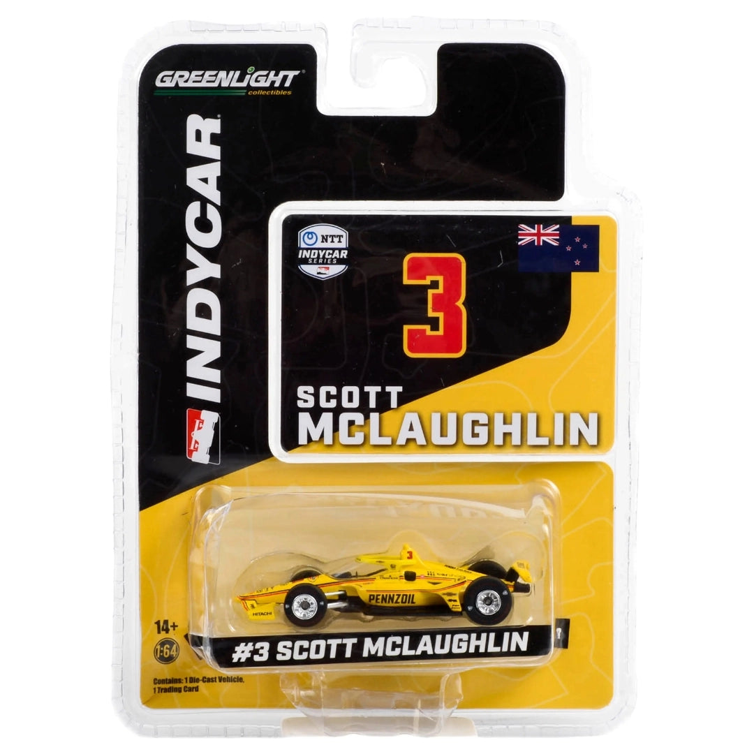Dallara IndyCar - Yellow (#3 Scott McLaughlin – Pennzoil)