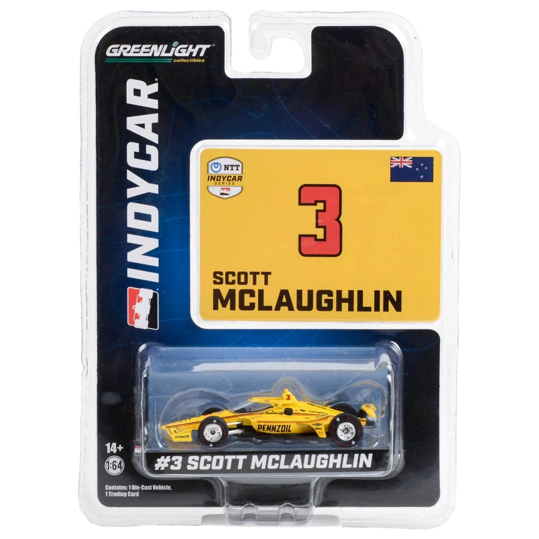 Dallara IndyCar - Yellow (#3 Scott McLaughlin – Pennzoil)