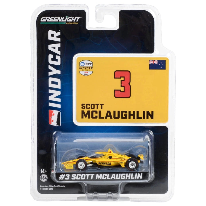 Dallara IndyCar - Yellow (#3 Scott McLaughlin – Pennzoil)