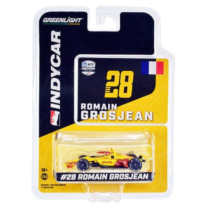 Dallara IndyCar - Yellow & Red (#28 Romain Grosjean – DHL)