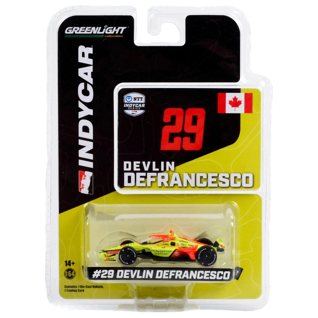 Dallara IndyCar - Yellow & Red (#29 Devlin DeFrancesco – PowerTap Hydrogen)