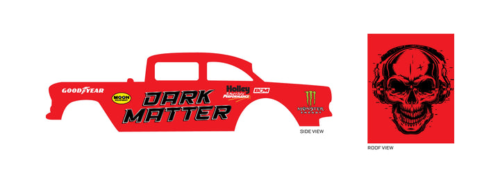 Dark Matter Toy car Decals